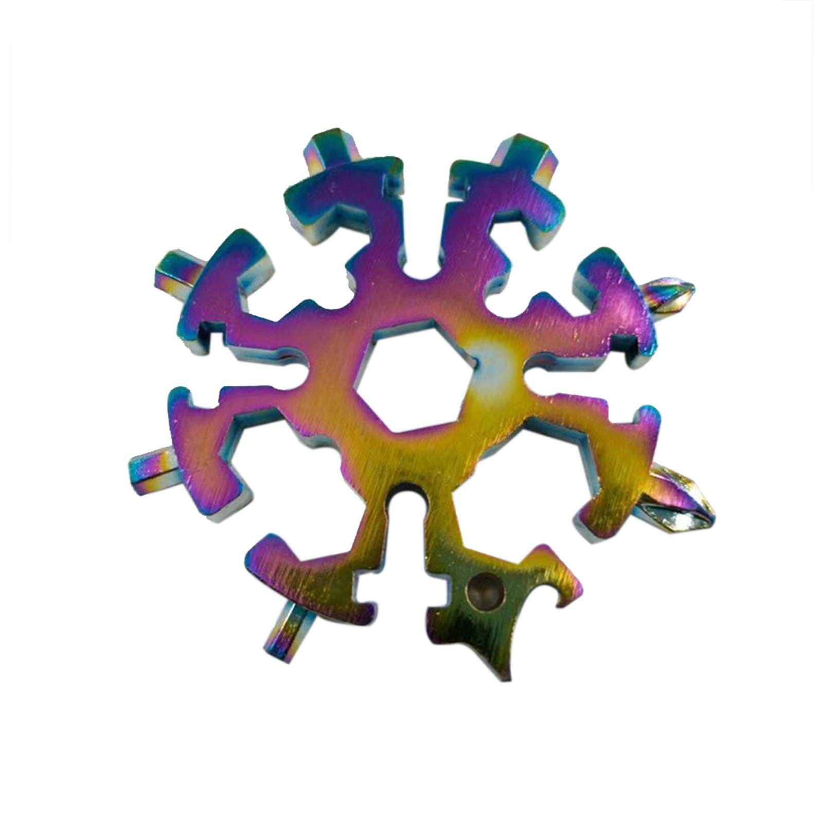 Amazon | マルチツール 雪花型 雪の結晶デザインマルチ工具